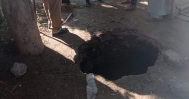 هبوط أرضى بقرية كفر كلا الباب بالغربية.. ومجلس المدينة يجرى عمليات الإصلاح