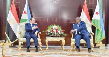 مصر وجيبوتى.. تطور واضح فى مختلف المجالات.. مصر تحرص على تدعيم علاقاتها بالدولة الشقيقة.. 49 مليون دولار حجم الاستثمارات.. 7 اتفاقيات ومذكرات تفاهم.. ومبادرة الرئاسة «تحيا مصر - أفريقيا» تؤتى ثمارها فى جيبوتى