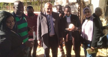 وكيل زراعة الغربية يستقبل وفد المركز الدولى للزراعة لتبادل الخبرات