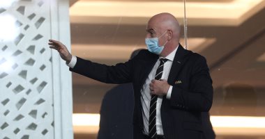جياني إنفانتينو رئيس فيفا يحضر مباراة بالميراس ضد الأهلي فى كأس العالم للأندية
