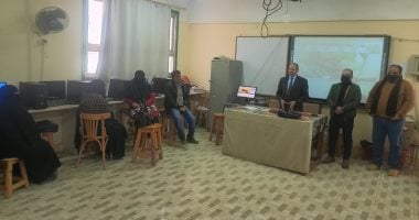 وكيل تعليم كفر الشيخ يتفقد كنترول الإعدادية موجها بمنح الطلاب حقوقهم.. صور