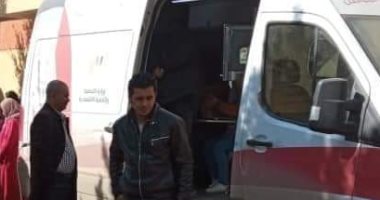 سيارات المركز التكنولوجى المتنقل تطوف قرى مركز بنى سويف 