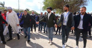 افتتاح الخيمة التراثية لملتقى الصداقة الدولى الأول بجامعة المنصورة.. صور