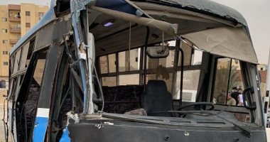 أسماء الـ9 مصابين فى حادث تصادم قطار مع أتوبيس على مزلقان عتاقة فى السويس