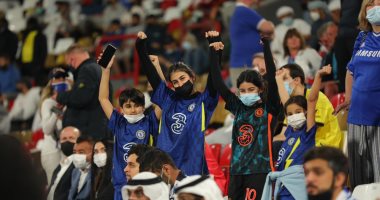 الهلال ضد تشيلسي..  الجماهير تزين مدرجات محمد بن زايد "صور