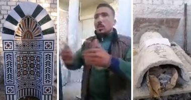 صنايعية بدرجة فنانين.. الفيوم قلعة صناعة المحاريب الفاطمية.. بدأها ابن قرية قليون من 21 سنة.. "أحمد" ينفذ التصميمات الهندسية بدقة رغم عدم حصوله على شهادات.. ولمساته تزين 3 آلاف مسجد بمحافظات مصر.. فيديو وصور