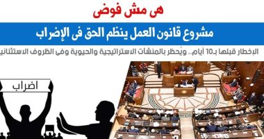 "هى مش فوضى".. كيف ينظم القانون حق الإضراب عن العمل؟ نقلا عن برلمانى