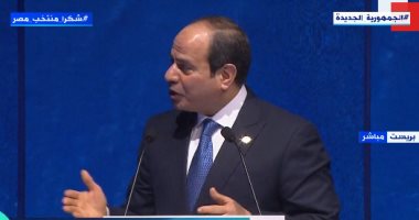 الرئيس السيسي يدعو المشاركين فى قمة بريست لحضور مؤتمر المناخ فى مصر