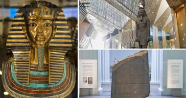 كل 100 عام.. مصر تسطر فصلًا جديدًا فى تاريخ الحضارة الإنسانية.. 1822 فك رموز الكتابة المصرية القديمة ونشأة علم المصريات.. 1922 اكتشاف مقبرة الفرعون الذهبى توت غنخ آمون.. 2022 افتتاح المتحف المصرى الكبير