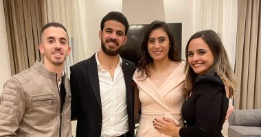 نور الشربيني بطلة الاسكواش تحتفل بخطبتها