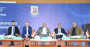فيفا يفتتح البرنامج التدريبي للإدارة الرياضية بجامعة القاهرة