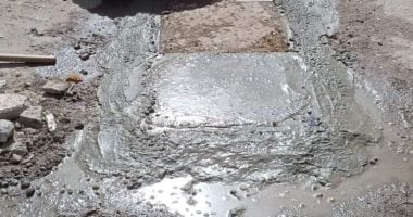 حى المنيب يستجيب لسكان شارع المدرسة بتركيب غطاء لغرفة تليفونات