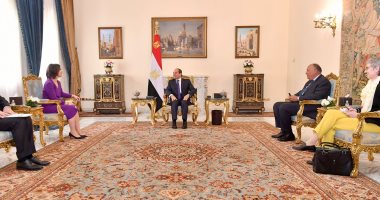 الرئيس السيسي: نتطلع لاستمرار التعاون بين القاهرة وبرلين مع الحكومة الجديدة