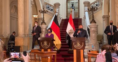 وزير الخارجية: تشاورت مع الوزيرة الألمانية فى ملف حقوق الإنسان فى البلدين 
