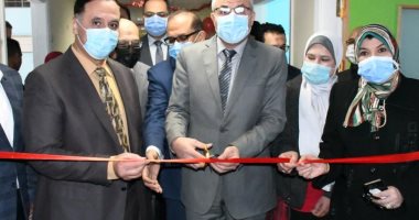 رئيس جامعة قناة السويس يفتتح العناية المركزة للأطفال بالمستشفى الجامعى
