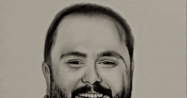"محمد" يشارك برسومات فنية تبرز موهبته فى رسم البورترية