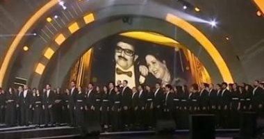 ظهور مميز لـ سمير غانم ودلال عبد العزيز فى نهاية الحلقة الأولى من برنامج "الدوم" على ON