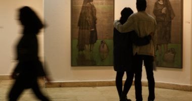 افتتاح معرض على ورق لـ على حسان بمركز محمود مختار الثقافى