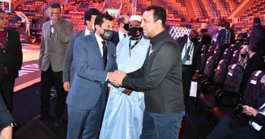 وزير الشباب والرياضة يؤازر سلة الزمالك أمام ليكلاند الأمريكى بكأس العالم للأندية