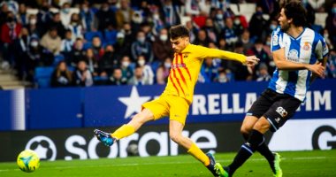 أهداف الأحد.. برشلونة يتعادل مع إسبانيول.. وليفربول يفوز على بيرنلي