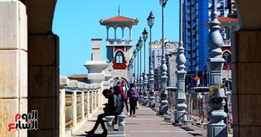 ملتقى العشاق.. قصة كوبرى ستانلى أشهر المعالم السياحية بالإسكندرية.. لايف