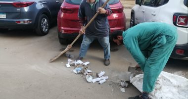 رفع 272 طن قمامة من الشوارع الرئيسية والميادين بمدينة المنصورة.. صور