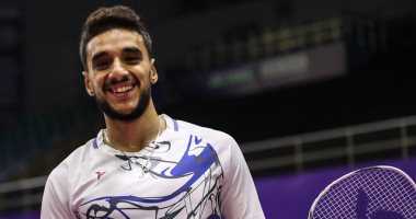 أدهم حاتم يستعد للدفاع عن العرش الأفريقى للريشة الطائرة 