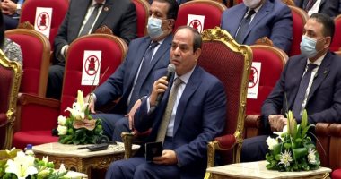 الرئيس السيسي: نصف سكان القارة الأفريقية بدون طاقة 