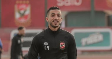 الأهلى يجرى فحوصات لمحمد عبد المنعم فى مران اليوم