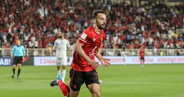 أحمد عبد القادر يسجل ثاني أهدافه مع الأهلي بدوري أبطال أفريقيا