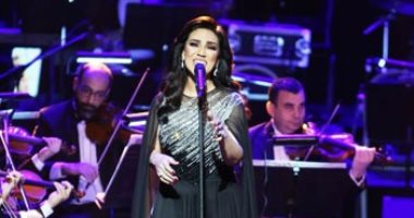 مى فاروق: إحساسى في احتفالية "يوم الشهيد" نابع من قلبى 100%