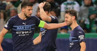 مانشستر سيتي يكتسح سبورتنج لشبونة بخماسية ويقترب من ربع نهائي دورى أبطال أوروبا