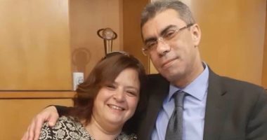 أرملة ياسر رزق فى رسالة لزوجها الراحل بيوم الفلانتين: عيدك فى الجنة يا حبيبى