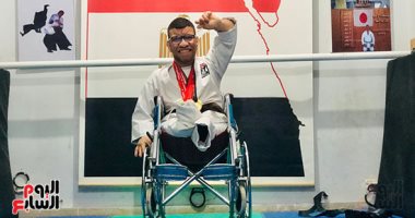 مفيش مستحيل.. البطل عادل يحصد المركز الأول ببطولة الجامعات للكاراتيه