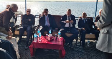 وفد من "زراعة النواب" يستمع لمشكلات الصيادين ببحيرة ناصر فى أسوان