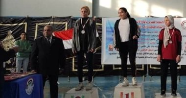 فوز لاعبات رفع الأثقال فى المشروع القومى للموهبة والبطل الأوليمبى ببنى سويف