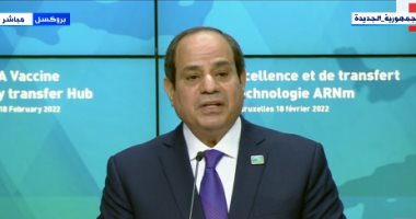 الرئيس السيسي: مصر قادرة على استيعاب تكنولوجيا صناعة اللقاحات