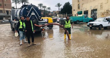 الأرصاد اليوم.. استمرار أعمال رفع تراكمات مياه الأمطار بالقليوبية.. صور