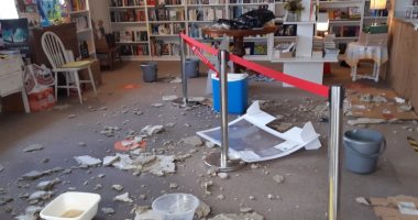 دمرتها عاصفة.. مكتبة بريطانية تناشد جمهورها بالتبرع لإعادة بنائها
