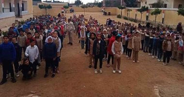 انتظام الدراسة اليوم بمدارس البحيرة فى أول أيام الفصل الدراسى الثانى.. صور
