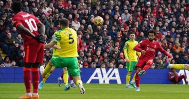 ملخص وأهداف مباراة ليفربول ضد نورويتش بالدوري الإنجليزي.. محمد صلاح يسجل
