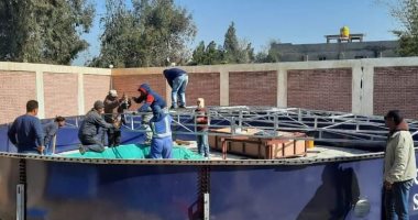 إعادة تأهيل محطة مياه كفر الحاج شربينى والأبنية التعليمية ضمن حياة كريمة بالدقهلية
