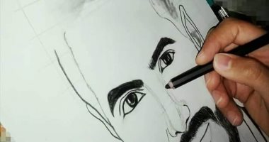 "مارينا" من أسيوط تبدع فى موهبة الرسم وتحلم بالدراسة المتخصصة 