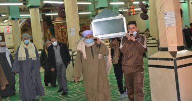 تشييع جثمان خالد مهدي مدير الكرة السابق بالإنتاج لمثواه الأخير.. صور