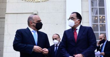 مصطفى مدبولى خلال اجتماعات اللجنة العليا المصرية - الأردنية المشتركة: الرئيس السيسي وجه بتلبية احتياجات الجانب الأردنى ومنها مطلب تصدير بعض السلع قبل شهر رمضان.. والخصاونة: البلدين ترتبطان بعلاقات استراتيجية