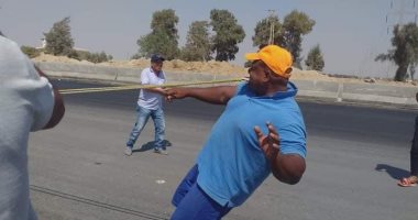 اليوم.. كابونجا يسحب 6 عربات مترو وزن 220 طنا لدخول موسوعة جينيس