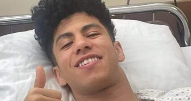 عمار حمدى نجم الأهلى يجرى جراحة الرباط الصليبى بنجاح فى النمسا