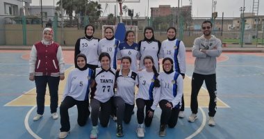 صعود منتخب طنطا لكرة السلة طالبات للمربع الذهبى فى بطولة الجامعات