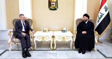 عمار الحكيم يبحث مع سفير أمريكا لدى بغداد تطورات المشهد السياسى العراقى