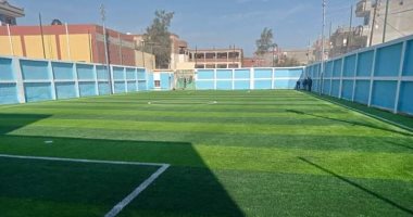 الانتهاء من إحلال وتجديد 3 ملاعب رياضية بمراكز شباب كفر الشيخ 
